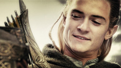 l-o-t-r: &lsquo;When King Elessar gave up his life Legolas followed at last the desire of his heart and sailed over Sea. We have heard that Legolas took Gimli Glóin&rsquo;s son because of their great friendship, greater than any that has been between