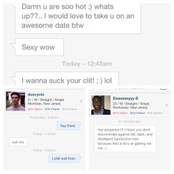 Pretty sure I just keep #okcupid for my own sick amusement at laughing at these messages since the only dates I go on are third wheeling ones. 💁 #icant #life #lonewolf #mischievous