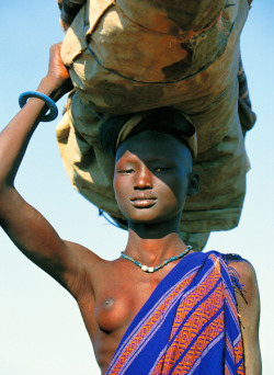 From Dinka: Legendary Cattle Keepers of Sudan, by Angela Fisher and Carol Beckwith.