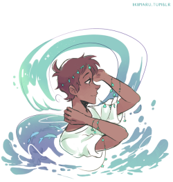 wanted to draw some Lance and shells! 🐚