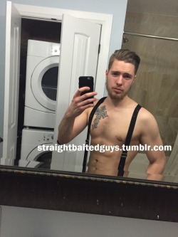 straightbaitedguys:  A handsome 20 year old hunk, who I fell in love with his balls. They looked so delicious!——–Submit straight guys to be baited!