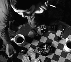 amused-itself-to-death:  coffee and cigarettes 