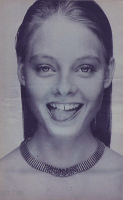 xxjessicasays:  Jodie Foster photographed by Andy Warhol for Interview ( January 1977)  ANDY WARHOL: So when are you going to get married? JODIE FOSTER: Never, I hope. It’s got to be boring - having to share a bathroom with someone. ANDY WARHOL: Gee,