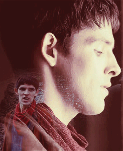 colinmorgasms:  MERLIN Graphic Battle: colinmorgasms vs. dewreckhale ↳ Round 2: terry pratchett quote   selected textures 
