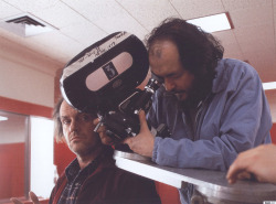 thefilmstage:  On the set of Stanley Kubrick’s The Shining, released 35 years ago today. Watch Vivian Kubrick’s making of documentary.Watch an analysis of the film’s themes.Watch a feature-length documentary on theories behind the film.See 50