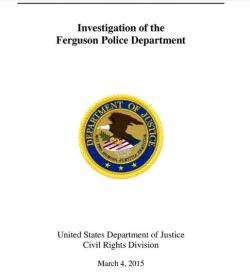 revolutionarykoolaid:No Justice, No Peace (&frac34;/15): The full report of the Department of Justice’s investigation into the Ferguson Police Department has been released and it is nothing short of horrifying. Please take the time to read each screencap