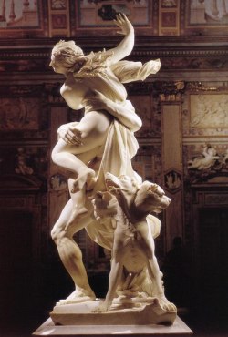 vintagepales2:  The Rape of Proserpina by Italian artist Gian Lorenzo Bernini ( Galleria Borghese, Rome) It depicts the Abduction of Proserpina, where Proserpina is seized and taken to the underworld by the god Pluto. 