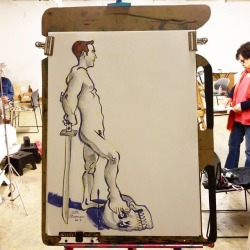 Figure drawing!  #figuredrawing #lifedrawing #livedrawing #art #drawing #brushpen  #ink #noodlers #nude  #bostonartist #artistsoninstagram #artistsontumblr  https://www.instagram.com/p/BpiceqClzak/?utm_source=ig_tumblr_share&amp;igshid=1xhgvomas7js2