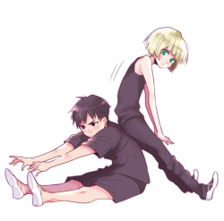 sasuisgay:  Original art by ためりす The permission for reprinting this picture has been granted by the original artist. Please don’t reprint this anywhere else and go to the original source to bookmark and rate them 8) 