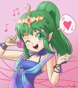 #109 - Idol TikiI thought the game looked great, but then I saw Tiki as an idol and it became amazing.Buy some of her hit singles, “You’re my Mar-Mar”, “Dragon Passion”, “Love is a Breath of Fire”, and “1000 Years of Sleep, 1000 Dreams