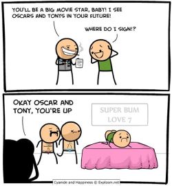 explosm:  By Dave. Tag a friend who is a very talented boy! ⠀ (Talented girls need not apply. Sorry.)⠀ ⠀ Questions? Complaints? Head over to www.explosm.net and SHOVE UM.