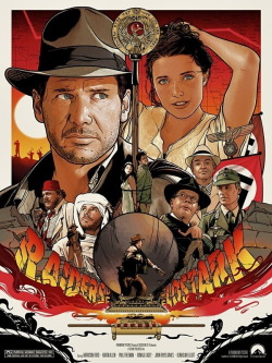 empathyandpizza:  The Indiana Jones Trilogy by artist Joshua