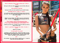Crossdressing Caption - The Fourth  In honor of the Star Wars day&hellip;