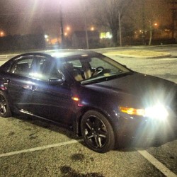 Blacked Out Rims And Grill On My Baby! (At Food Lion)