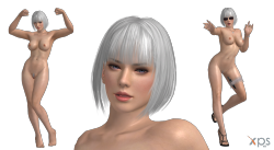 Cunihinx:  Dead Or Alive 5 Last Round Christie (Hair 3) Nude Mod For Xps  Download