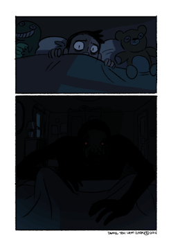 tohdaryl:  Bedtime can be a terrifying childhood