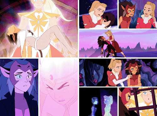 4afs:  She-Ra and the Princesses of Power (2018-2020) But I also want to see those stories be central. I want to see them be the actual arc of the show. And having the opportunity to do that with Catra and Adora, in a way that spans all five seasons,