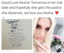 snatchingyofav:  Pray for Kesha ❤️ 