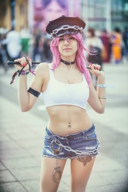 cosplay-gamers:  Poison (Street Fighter) cosplay by Nethicite Cosplay Photography by Wojciech Zuchowski Photography