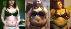prodgers222:  mcflyver:  theweightgaincollection:  A gain: Imogeneize´s evolution  Incredible  She is an angel