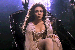 movie-gifs:Emmy Rossum as Christine Daae in The Phantom Of the Opera (2004) 