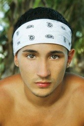 dominicanblackboy:  Sexy gorgeous eyes Latin stud Chillio !