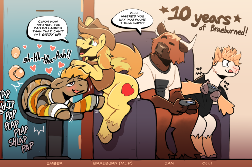 10 years ago, on November 2nd 2011, I made this tumblr and named it “braeburned” after a certain cowboy pony i was super into. Didn&rsquo;t think much of  it. Ten years later, and the name&rsquo;s still stuck. So here&rsquo;s a little bit  of old