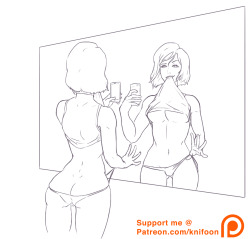 Thanks to everyone that came to last night&rsquo;s stream. I hope I can get this colored soon. It will be available to those who support me on Patreon a bit earlier. If you&rsquo;d like to help me out, like and/or reblog this. You can support me with