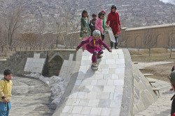vicemag:  Skateboarding Makes Afghan Girls Feel FreeWhen 19-year-old Nelofar steps on a skateboard and flies down the big ramp she tells me she feels “very brave and very strong.” She feels free.&ldquo;I like the 360 flip, that’s very amazing,&rdquo;