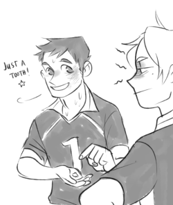 skeleaton:  Also! Here’s some kinda spoiler-ish (so I’m tagging it as such) twitter doodles BUT THANK GOD DAICHI IS OKAY! DON’T MAKE US WORRY SO MUCH, CAPTAIN!