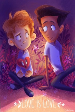 artbyg7:  The only thing better than this short is a full length animated movie based on it@inaheartbeat-film