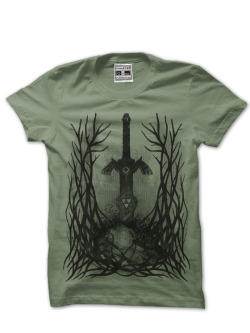 gametee:  Achievement Get!The Grove of the Master Sword - Zelda: A Link to the Past inspired t-shirt design! It’s dangerous to go topless. Take this t-shirt! After a brief hiatus, Gametee is back with a fantastic new t-shirt design to say thank you