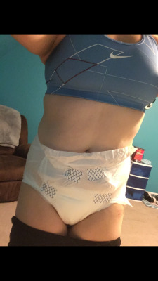 diapersanonymous:  princessalexis5:  I wore a diaper for the first time to school today. It’s quite scary but I’m glad no ones noticed. And plus my butts bigger