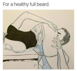Must not be that good if the beard don’t connect&hellip;..