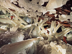 The amazing Cave of Crystals, Mexico