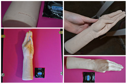 420camgirl: Belladonna’s Magic Hand  by Doc Johnson  Product Details: Weight: 1.80 lbs    Width: 2.70 Inches  Length: 11.50 Inches   Insertable Length: 11.50 Inches NOTE- I have only used this toy vaginally. I have no anal experience with this item.