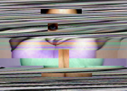 Hands behind her back, both nipples in her mouth, straight look to the camera&hellip;selfshooting level master! #freakshow #selfshoot #glitch  DMNC RMC http://dombarra.tumblr.com
