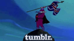 slaughterhouse-420:  afloweroutofstone:  This is actually a great gif, because, like British colonialists, they claim ownership over this website but have no legitimate reasons for doing so and no one else here likes them  I’VE BEEN LAUGHING AT THIS