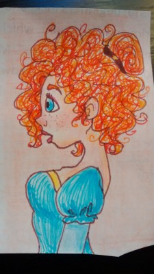 Princess Merida, my favorite Disney princess :3 