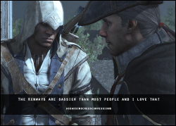 assassinscreedconfessions:  The Kenways are sassier than most