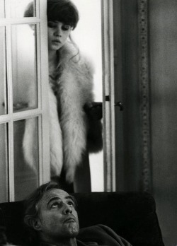 the-night-picture-collector: Marlon Brando, Maria Schneider in Last Tango in Paris, 1972 
