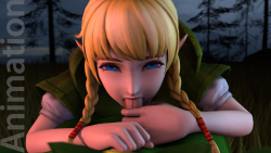 rybsfm:  Went back and animated my pose from yesterday; Turned out pretty good I think. PomfIf you want the Render Her right braid skips on loop. Oh fuckin’ well~ 