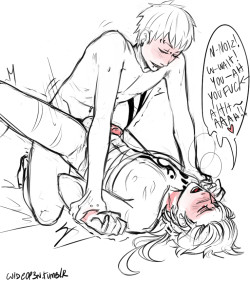 wideop3n:  for anon who asked for some noiz/koujaku