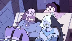 gemfuck:On this week’s episode of Steven Universe, Thursday, February 26 at 6:30 p.m. (ET/PT)… “Maximum Capacity” – A garage sale reunites Greg and Amethyst with their favorite cheesy sitcom – Lil’ Butler.