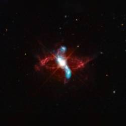 Symbiotic R Aquarii #nasa #apod #cxc #sao #star #variablestar #raquarii #binarystar #redgiant #whitedwarf #thermonuclear #explosion #gas #dust #intergalactic #intergalactic #universe #milkyway #galaxy #space #science #astronomy
