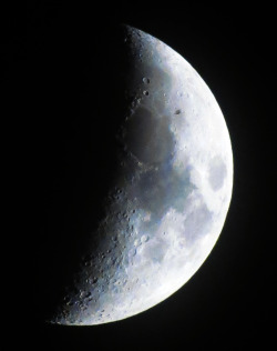 merryprankster:  May 16, 2013 Waxing Crescent 