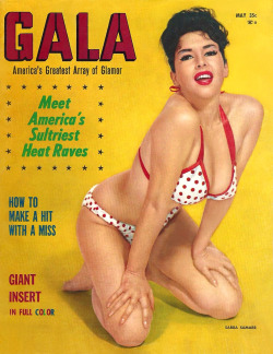 Sabra Samarr appears on the cover of the May ‘60 issue of &lsquo;GALA’ magazine..