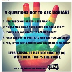 Repost @Lgbtqueers Love This So True. #Nyclesbians #Lesbians