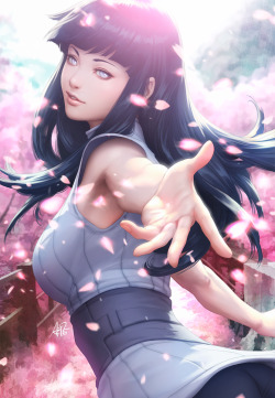 fandoms-females:hinata_final_lr_by_artgerm ( AF #2 -  Holding out for the Bliss to Come )  &lt;3