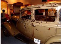 joker-702:  chelshe:  sixpenceee:   This is the actual car used by Bonnie and Clyde.   Bonnie Elizabeth Parker and Clyde Chestnut Barrow a.k.a. Clyde  Champion Barrow were American criminals who traveled the central United  States with their gang during